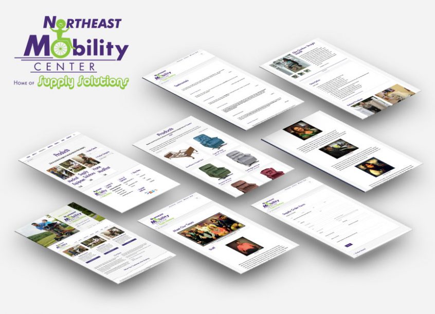 Medical Equipment and Supply Company Home Page Redesign Xponent21