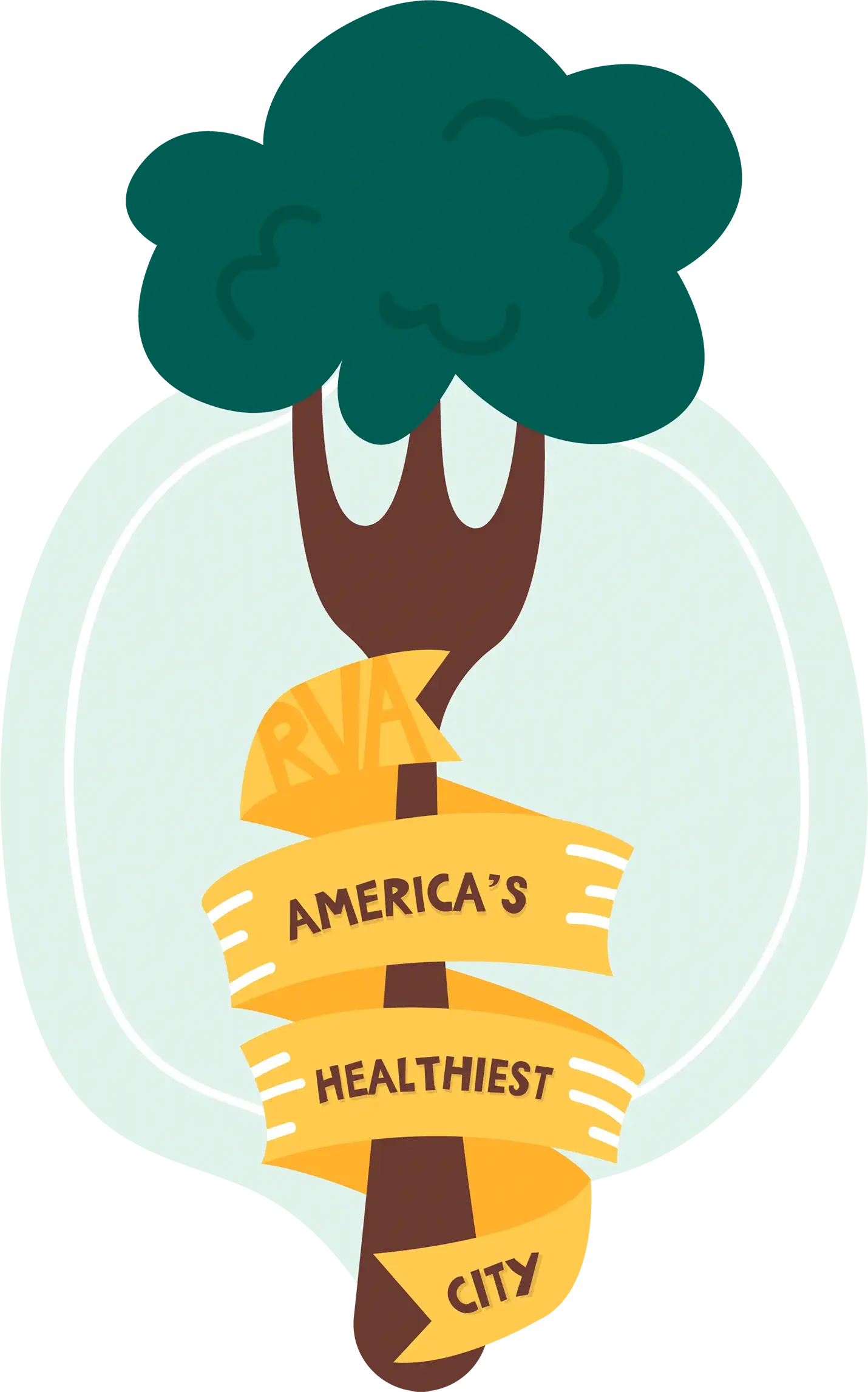 America's Healthiest City logo