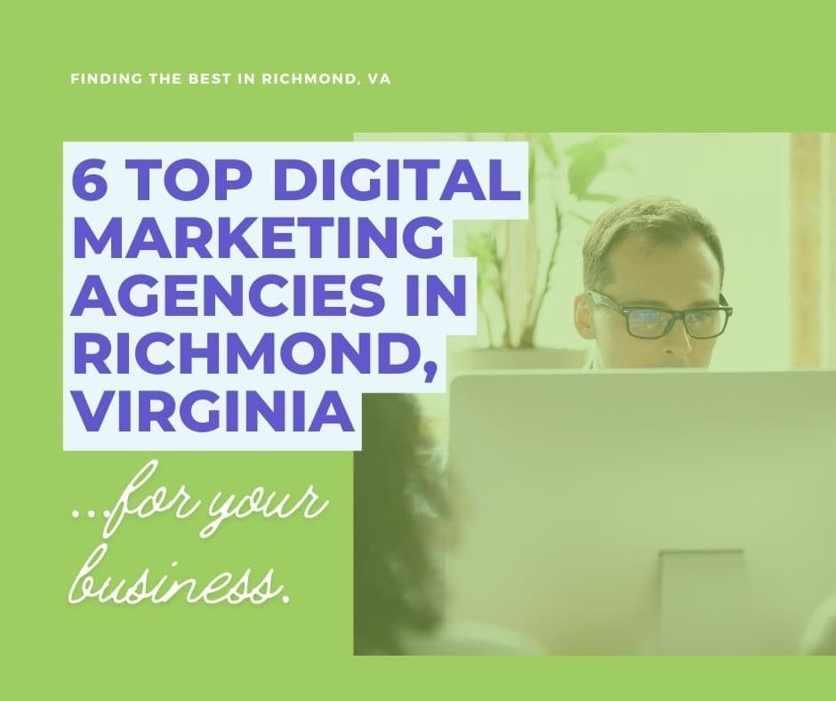 Graphic Depicting the Top Digital Marketing Agencies Richmond VA Guide