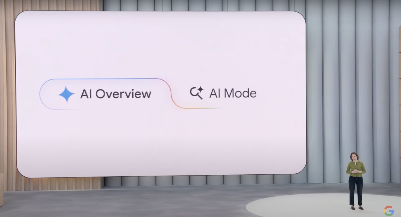 Google AI Overviews will eventually be replaced with AI Mode