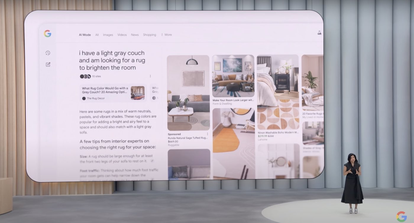 AI Mode will have big impacts on online shopping with personalized recommendations and more