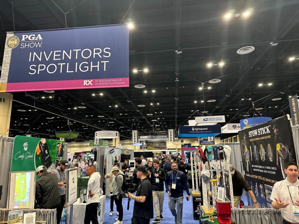 The Inventors Spotlight at the PGA Show is where true innovators come to showcase their products. First timers can also get awards like "Best New Product" and be propelled to the front of publications like Golf Digest. Imagine the SEO work that could be done with AI for these companies. 